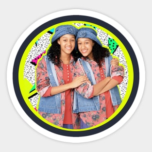 Tia and Tamera Sticker